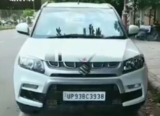 #झांसी की टैक्सी कार ग्वालियर में लूटी