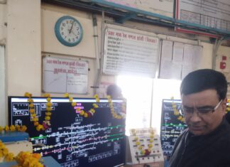 #Jhansi मंडल की पहली ऑटोमेटिक सिग्नलिंग का शुभारंभ