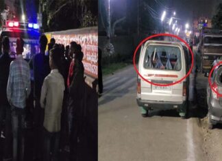 #Jhansi बाइक सवारों ने बारात पर पथराव, दो कारों के कांच क्षतिग्रस्त