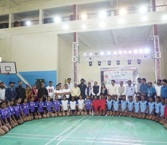 #Jhansi खेलो इण्डिया अस्मिता सीनियर वीमेन खो खो लीग का शुभारंभ