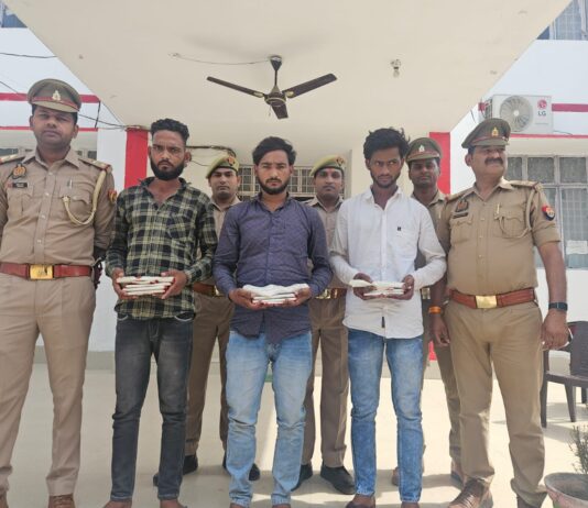 Jhansi लूटे माल सहित 3 लुटेरे दबोचे