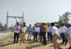 #Jhansi कुलपहाड़ – महोबा नव विद्युतिकृत रेलखंड पर 25 KV AC कर्षण वितरण का निरीक्षण