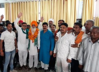 #Jhansi रालोद अल्पसंख्यक प्रकोष्ठ के जिलाध्यक्ष बने सरदार कुलबंत सिंह खालसा