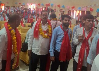 अलारसा अधिवेशन में आरके दुबे जोनल अध्यक्ष (मीडिया) मनोनीत