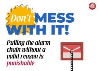 #Jhansi मंडल में ट्रेन में चेन खींचने (ACP) पर 143 गिरफ्तार