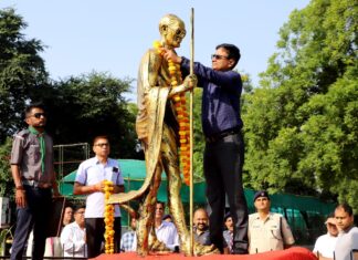 #Jhansi महात्मा गाँधी की जयन्ती : स्वच्छता ही सेवा अभियान का समापन