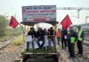120 किमी प्रति घंटे की रफ्तार से किया ट्रेन का स्पीड ट्रायल