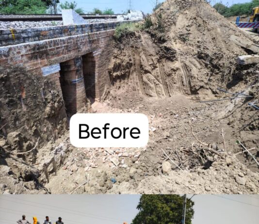 #Jhansi #रेलवे ने 140 वर्ष पुराने ब्रिज को किया प्रतिस्थापित