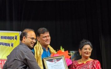 शास्त्रीय गायक समीर भालेराव संगीत सेवा रत्न पुरस्कार से सम्मानित