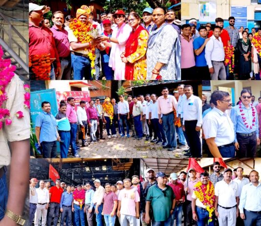 #Jhansi NCRMU ई.एम.एस.-1 कारखाना शाखा के सचिव बने राजा भैया