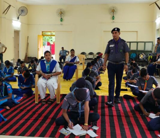 उमरे भारत स्काउट्स एवं गाइड्स तृतीय सोपान/निपुण की परीक्षा