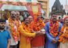 आस्था व भक्ति के साथ किया मड़िया महाकालेश्वर भगवान का महा गंगा अभिषेक