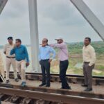 DRM द्वारा झांसी – धौलपुर तथा रायरू-कैलारस रेलखंड का विस्तृत निरीक्षण