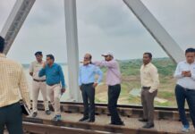 DRM द्वारा झांसी – धौलपुर तथा रायरू-कैलारस रेलखंड का विस्तृत निरीक्षण