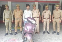 1500 सीसीटीवी फुटेज खंगाले तब हत्थे चढ़ा स्कूटी सवार लुटेरा