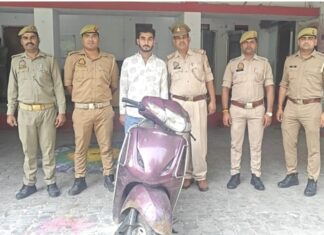 1500 सीसीटीवी फुटेज खंगाले तब हत्थे चढ़ा स्कूटी सवार लुटेरा