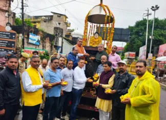 शहीद कारसेवक जगत प्रकाश अग्रवाल को याद किया