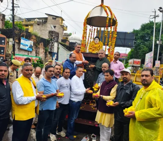 शहीद कारसेवक जगत प्रकाश अग्रवाल को याद किया