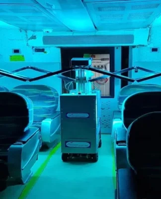 #Railway #News ट्रेन के डिब्बों में यात्रियों को मिलेगी संक्रमण-मुक्त हवा