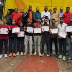 #Jhansi लोह पुरुष को समर्पित रही मिनी मैराथन