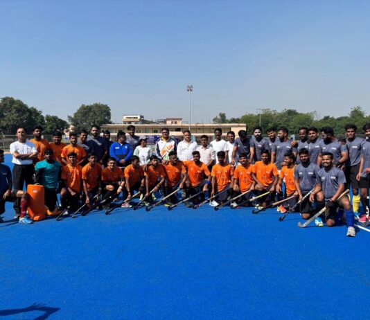 उमरे स्पोर्ट्स एसोसिएशन ने मनाया हॉकी इंडिया के 100 गौरवशाली वर्ष का उत्सव