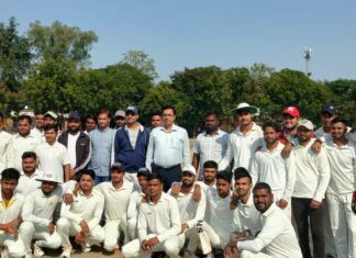 अंतर महाविद्यालय क्रिकेट (पुरूष) के दूसरे दिन दोनों मैच बीकेडी टीम ने जीते