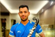 नगर के युवा हॉकी सनसनी सौरभ आनन्द जूनियर विश्वकप भारतीय हॉकी टीम में