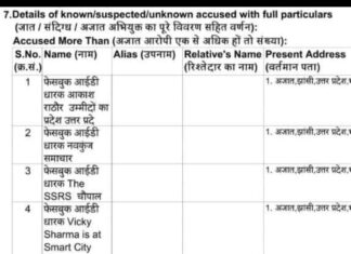 बबीना विधायक व सरकार की छवि धूमिल करने पर चार यूट्यूबर, फेसबुक संचालकों पर मुकदमा
