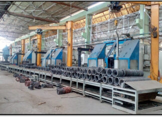 रेल स्प्रिंग कारखाना सिथौली द्वारा नवम्बर माह में साल के सर्वाधिक स्प्रिगों का वितरण