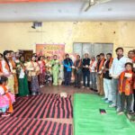 झांसी महानगर में विश्व हिंदू परिषद का धर्म रक्षा निधि समर्पण अभियान