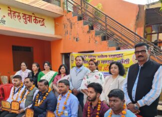 रक्सा में लगा विशाल निःशुल्क नेत्र परीक्षण एवं ऑपरेशन शिविर