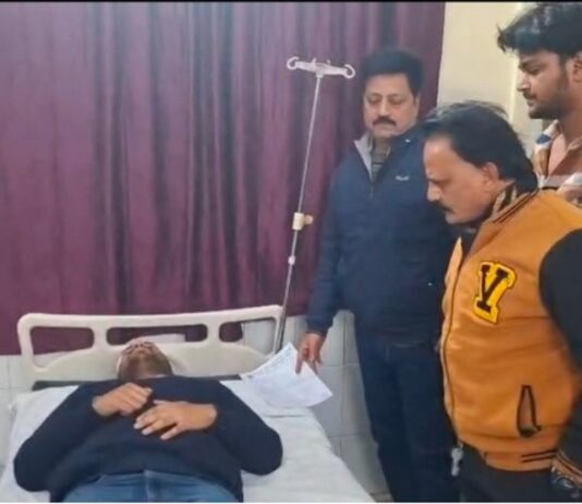 सरेआम न्यूज 24 के रिपोर्टर के पुत्र पर घातक हमला