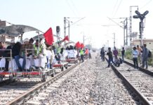 नव-दोहरीकृत बाँदा – डिंगवाही – खुरहण्ड रेलखंड पर 120 किमी प्रति घंटे की रफ्तार से स्पीड ट्रायल