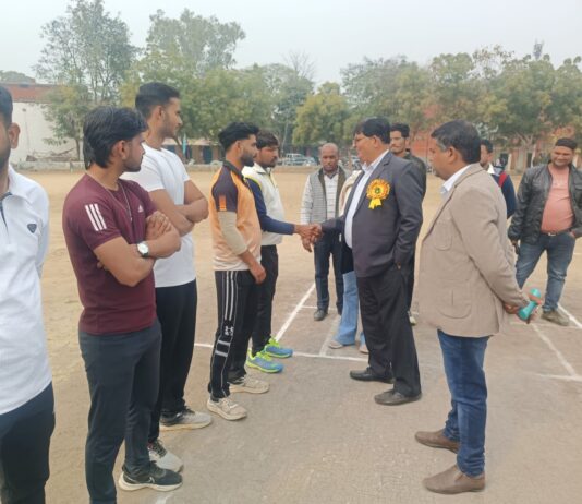 BKD में प्रो. शेर सिंह कोठारी स्मृति वार्षिक खेल-समारोह का आरंभ