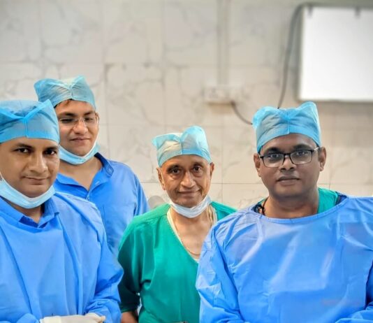 नवीनतम तकनीक से जटिल व चुनौती पूर्ण शल्यक्रिया से ट्रैकमैन की खुशियां लौटीं