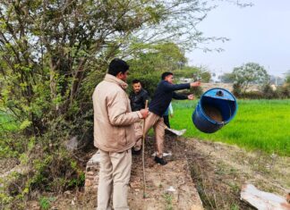 आबकारी की कार्यवाही, 105 लीटर अवैध शराब बरामद