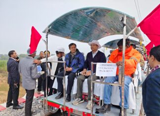 120 किमी/घंटा की रफ्तार से बीरपुर से सबलगढ़ के मध्य दौड़ी ट्रेन