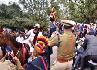 मप्र के CM मोहन यादव घोड़े से गिरे