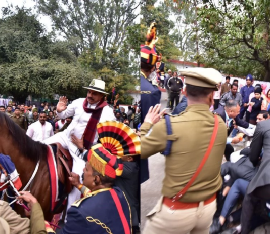 मप्र के CM मोहन यादव घोड़े से गिरे