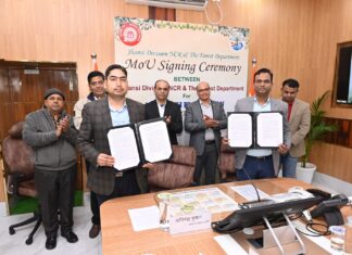 # Jhansi रेलवे की 2.7 हेक्टेयर भूमि पर मियावाकी पद्धति से होगा सघन पौधरोपण