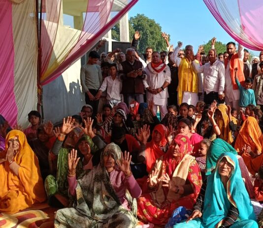 बुंदेलखंड राज्य की हुंकार : गांव-गांव, पांव-पांव यात्रा का चौथा चरण खरेला से शुरू