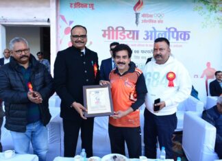 मीडिया ओलंपिक-3 : उपमुख्यमंत्री ने विजेताओं को किया सम्मानित