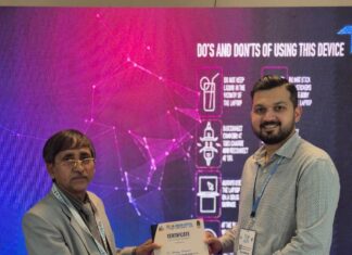 इन्डियन डेन्टल एसोसिएशन के राष्ट्रीय अधिवेशन में डॉ धीरज प्रकाश सम्मानित