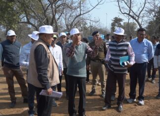 सीआरएस द्वारा प्राचीन धार्मिक व धरोहर स्थलों को बचाने हेतु रेलवे की आधुनिक तकनीक का निरीक्षण