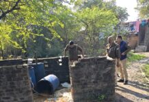 आबकारी का प्रवर्तन अभियान, 125 लीटर कच्ची शराब बरामद