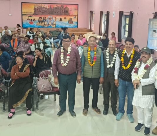 ब्लॉक बड़ागांव प्राथमिक शिक्षक संघ कै अध्यक्ष मनोज शर्मा व मंत्री महेश यादव निर्विरोध निर्वाचित