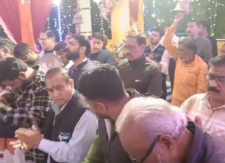 राजा बाबा महाकालेश्वर मंदिर पर महाकाल के विवाह समारोह का समापन