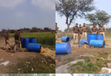 विशेष प्रवर्तन अभियान, 915 लीटर अवैध शराब बरामद