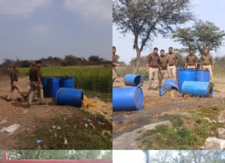 विशेष प्रवर्तन अभियान, 915 लीटर अवैध शराब बरामद