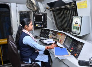 अंतर्राष्ट्रीय महिला दिवस पर झांसी रेल मंडल में महिला शक्ति को सैल्यूट — महिलाओं ने संभाली रेल संचालन की कमान